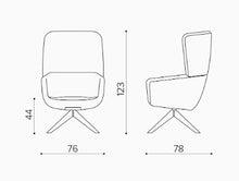 Load image into Gallery viewer, High Backrest Armchair
