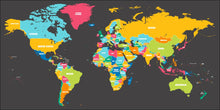 Load image into Gallery viewer, Wall Mounted World Maps
