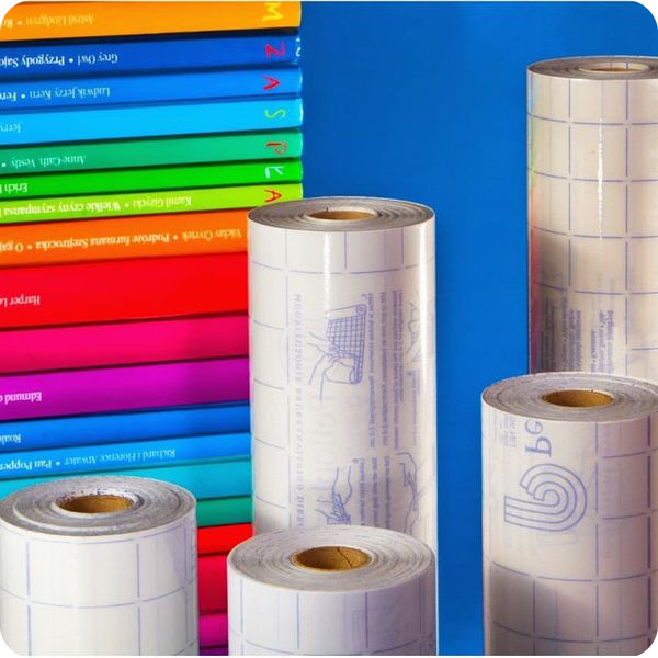 Adhesive Book Protection Film, Matt, 25m Rolls